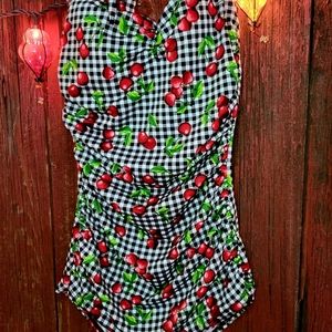 Pinup Cherry Swimsuit